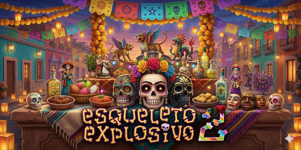 Esqueleto Explosivo 2 Slot Esqueleto Explosivo 2
